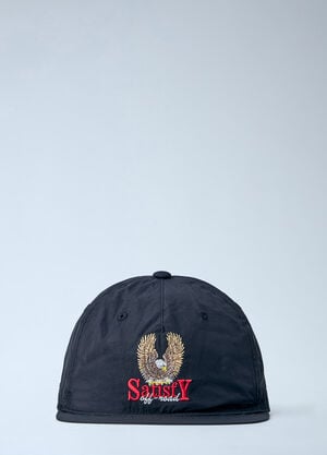 Satisfy FliteSilk 5 Panel Pinch Cap Black Black sat0164018