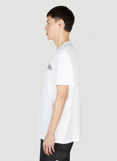 Alexander McQueen Logo Stamp T-Shirt White amq0151005