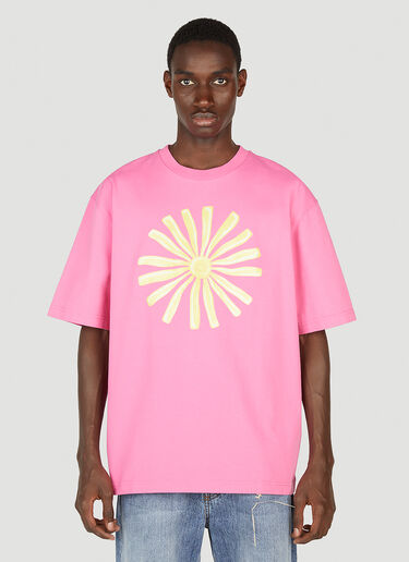 Jacquemus Le Soleil T-Shirt Pink jac0151014