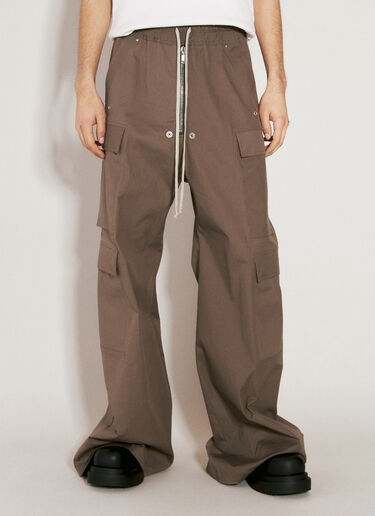 Rick Owens Cargobelas Drawstring Pants Brown ric0155007