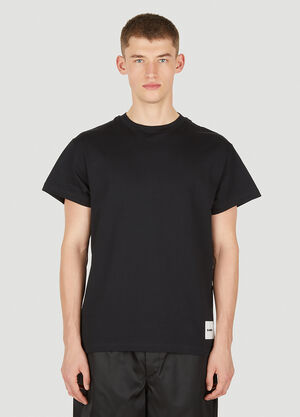 Jil Sander+ Set of Three Logo Print T-Shirts White jsp0156005
