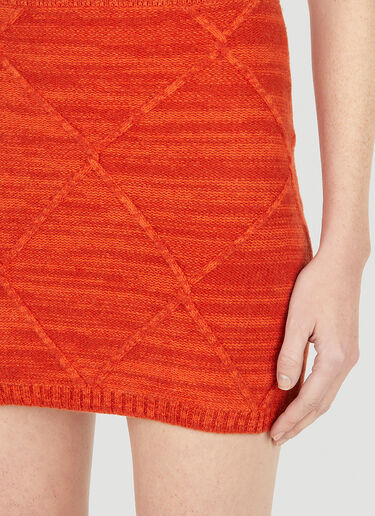 Wynn Hamlyn Mosaic Skirt Orange wyh0249005