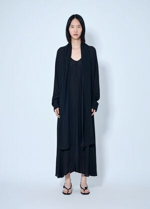 Toteme Rounded Neckline Dress Black tot0265017