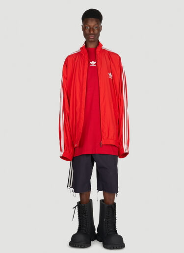 Logo Print T-Shirt Balenciaga x adidas Logo Print T-Shirt Red axb0151013
