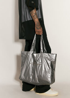 Rick Owens x Champion Logo Embroidery Tote Bag Black roc0157011