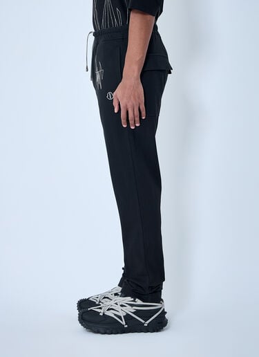 Moncler x Rick Owens Elasticated Waist Drawstring Pants Black mcs0363021