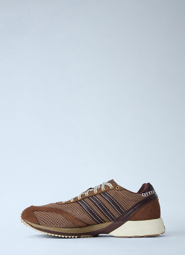 Adizero Adios Mesh Sneakers adidas by Wales Bonner Adizero Adios Mesh Sneakers Brown awb0163016