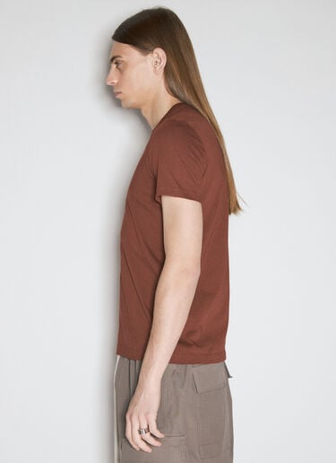 Rick Owens Short Level T-Shirt Red ric0155016