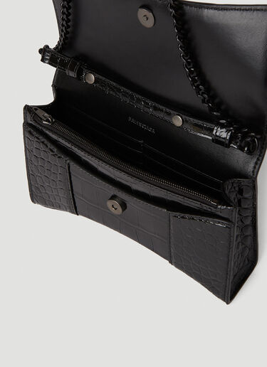 Hourglass Shoulder Bag Balenciaga Hourglass Shoulder Bag Black bal0251110