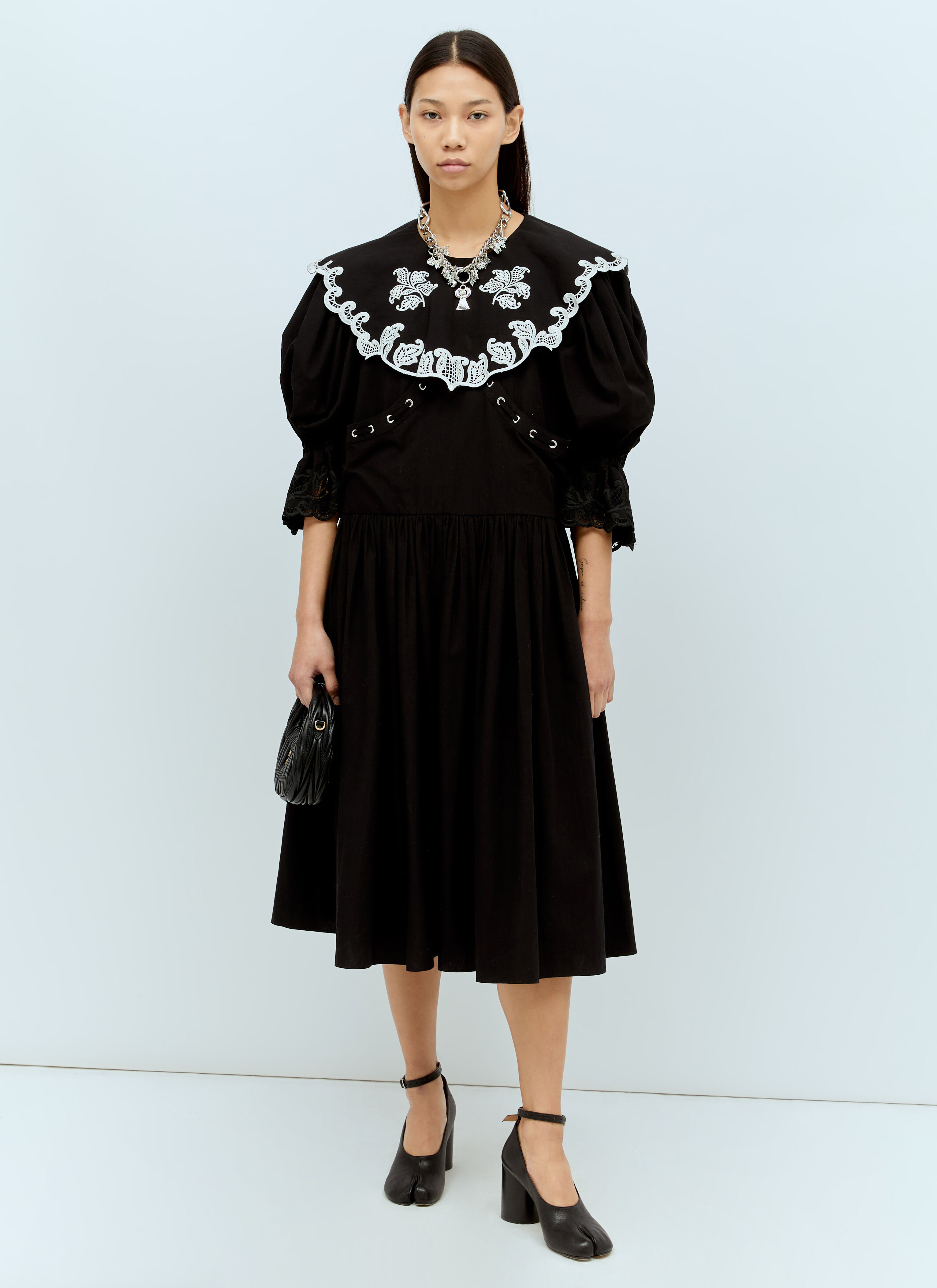 Chopova Lowena Fer Midi Dress en Black pour femme | LN-CC®
