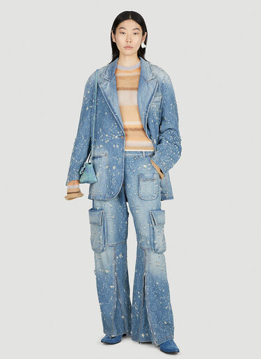 Acne Studios 스트라이프 스웨터 브라운 acn0252017