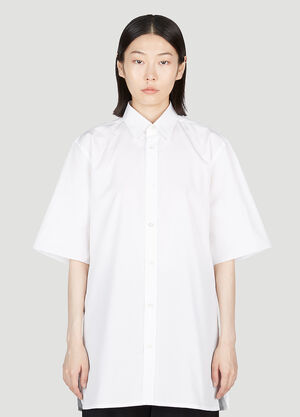 Maison Margiela Raw Cuff Shirt Grey mla0259009
