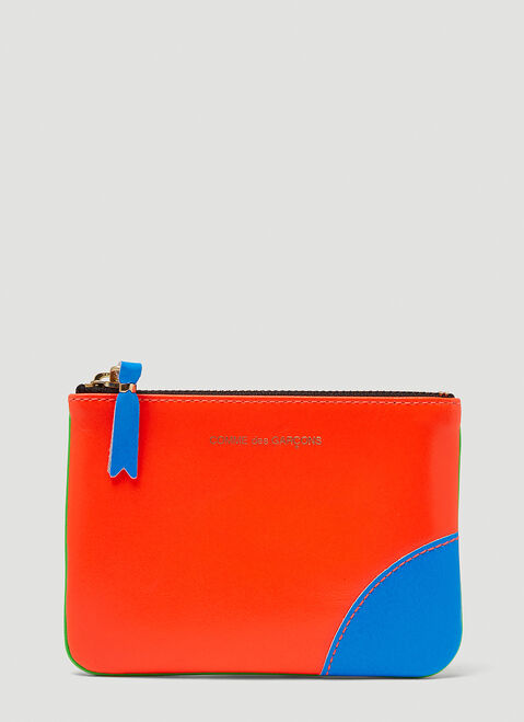Comme des Garçons Wallet スーパー[フルオ]レザーウォレット Green cdw0348012