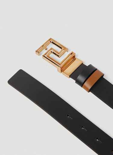 Versace BELTS VITELLO DOUBLE Black ver0150020