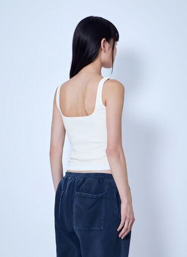Entire Studios Ribbed Tank Top Beige ent0266041