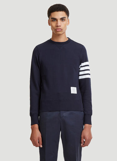 Armband Sweatshirt Thom Browne Armband Sweatshirt Navy thb0125034