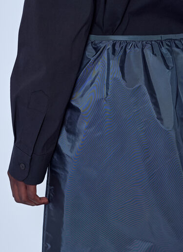 Miu Miu Technical Fabric Skirt Grey miu0266058