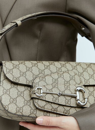 Horsebit 1955 Small Shoulder Bag Gucci Horsebit 1955 Small Shoulder Bag Grey guc0255147