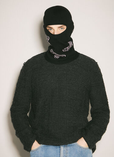 Vivienne Westwood Orb 巴拉克拉法帽 黑色 vvw0158012