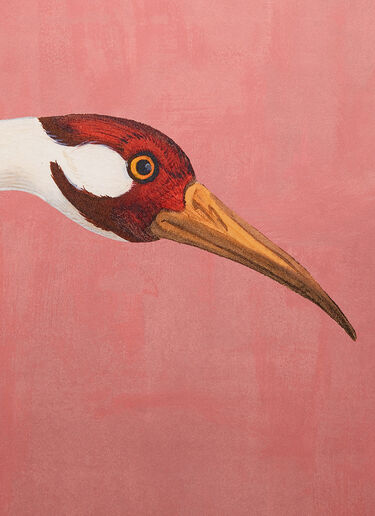 Gucci Heron Print Wallpaper Pink wps0638420