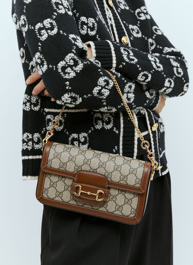 Gucci Horsebit 1955 Mini Shoulder Bag Brown guc0255202