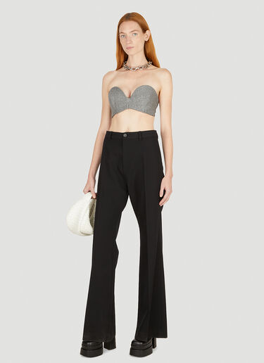 Eracle Bra Top Sportmax Eracle Bra Top Grey spx0250031