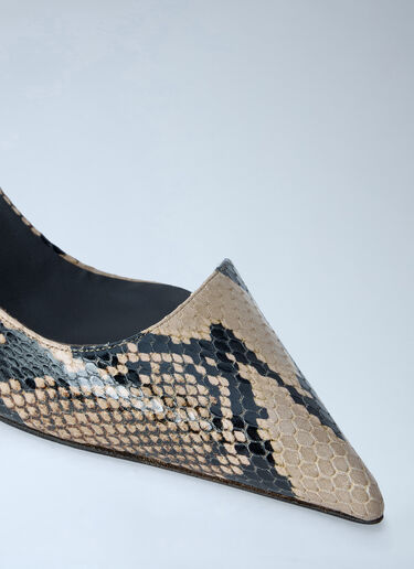 Khaite Jett D'Orsay Low Pumps Beige kha0265030
