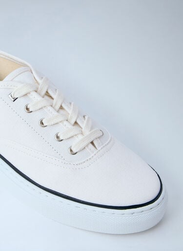 Jacquemus Féfé Canvas Sneakers White jac0264038