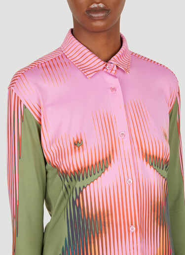 Y/Project x Jean Paul Gaultier 보디 모프 셔츠 핑크 ypg0250002
