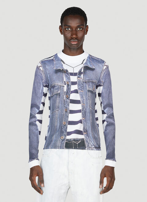 Y/Project x Jean Paul Gaultier  트롱프뢰유 재킷 탑 핑크 ypg0152001