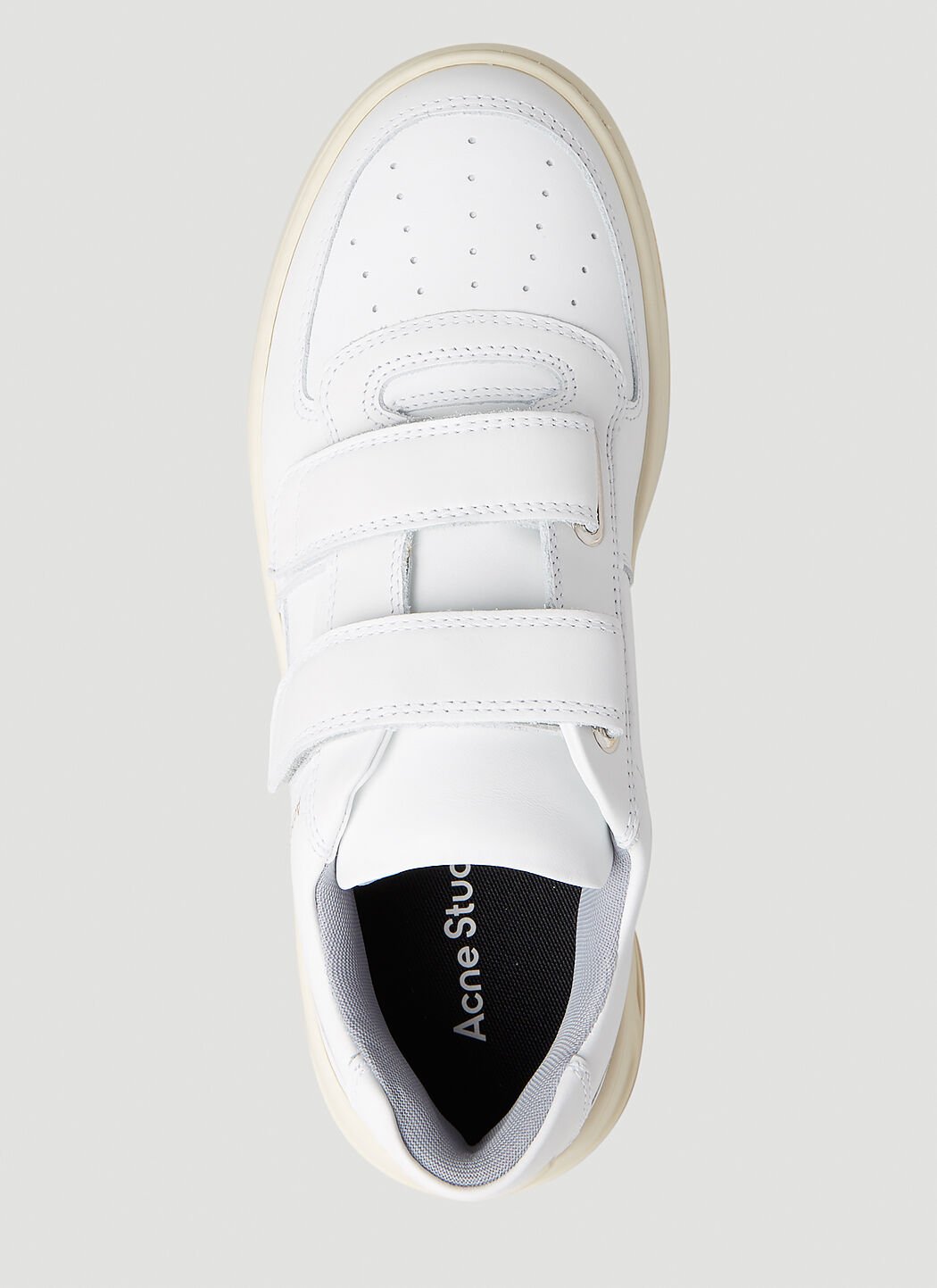 Acne Studios Touch Strap Sneakers in White LN CC