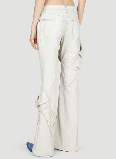 Acne Studios Bow Jeans White acn0252056