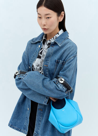 미니 버킷 스와이프 백 Coperni 미니 버킷 스와이프 백 블루 cpn0255009