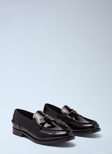 Alexander Wang Logo 懒人鞋 黑色 awg0245032