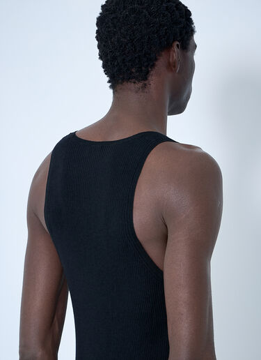 Saint Laurent Knit Tank Top Black sla0160002