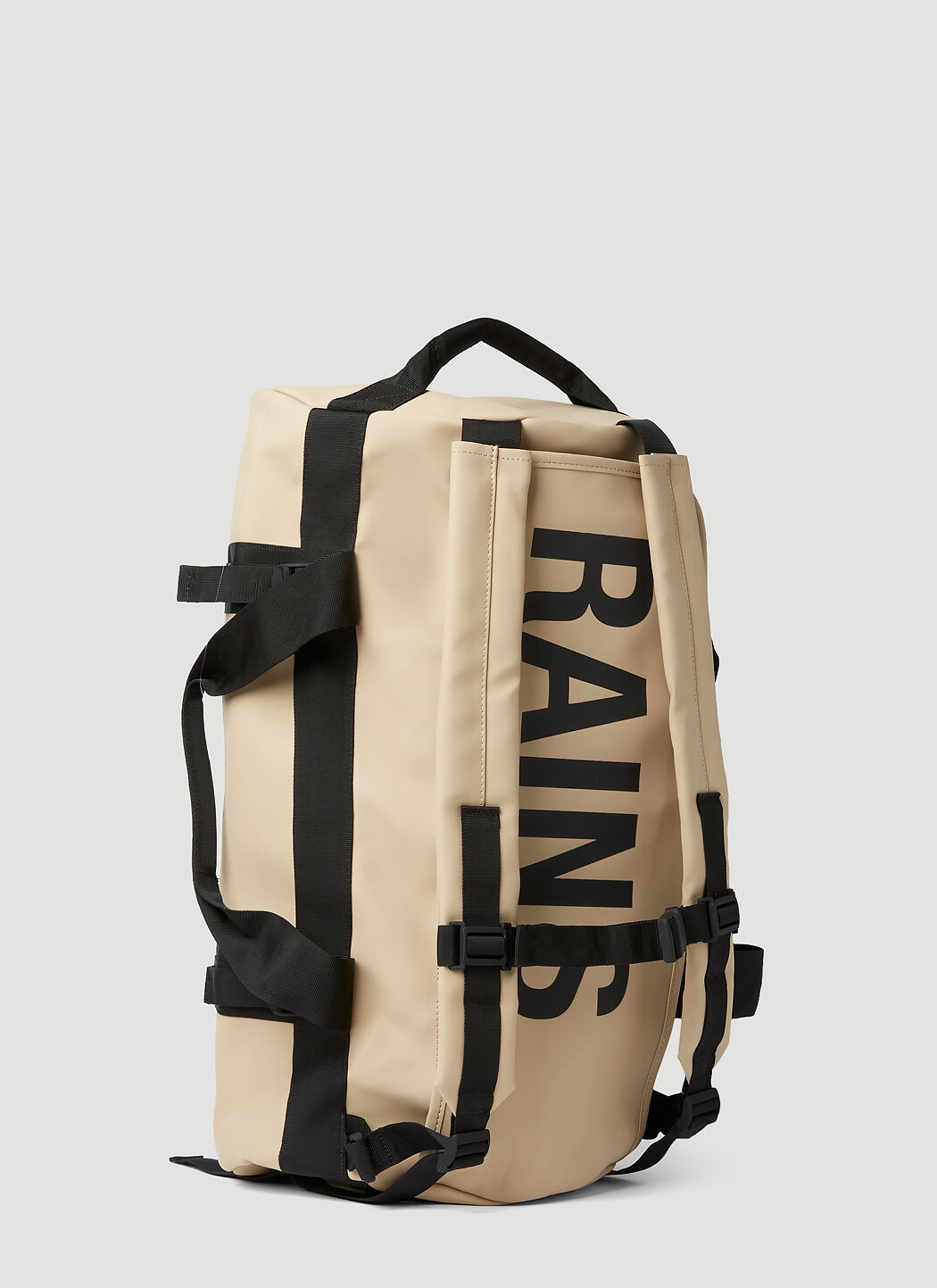 Rains Small Duffel Bag in Sand LN CC