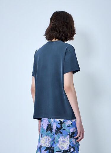 ERL Puke T-Shirt Blue erl0164007