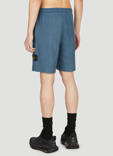 Stone Island 罗盘贴饰百慕大短裤 蓝色 sto0152061