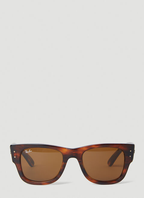 Ray-Ban 메가 웨이페러 선글라스 브라운 lrb0353010