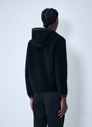 Moncler Teddy Zip-Up Cardigan Black mon0163042