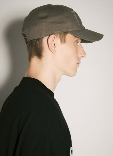 Rick Owens DRKSHDW Porterville Baseball Cap Grey drk0158022