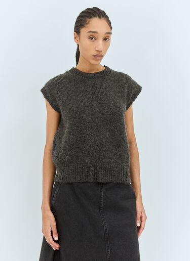 Skall Studio Penny Wool Vest Grey ska0258004