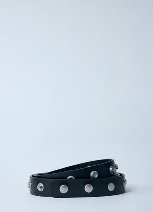 Rick Owens Snap Belt Black ric0159056