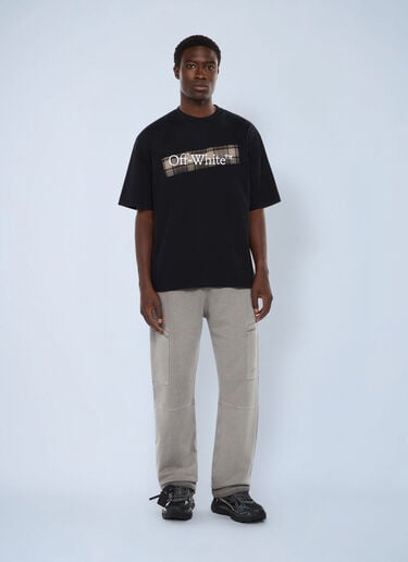 Off-White Laundry Diagonal Cargo Track Pants Black ofw0162069