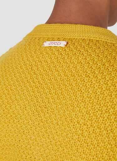 Gucci Zip Sleeve Sweater Beige guc0147032