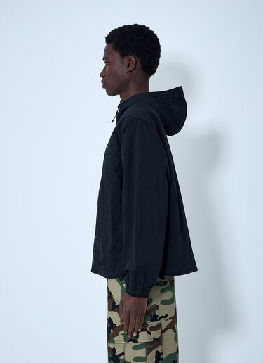 Stüssy Hooded Zip-Up Jacket Black sts0164001