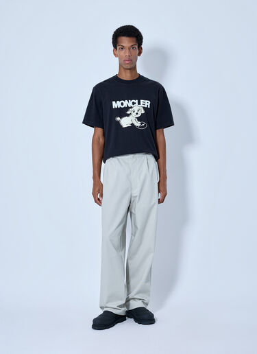 LN-CC® - Moncler x FRGMT Hiroshi Fujiwara: Tailored Trousers - Grey Moncler x FRGMT Hiroshi Fujiwara Tailored Trousers Grey mfr0166004