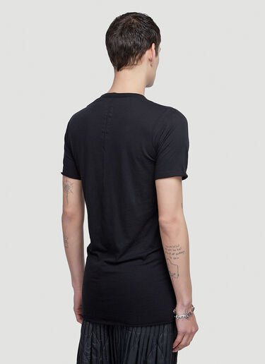 Rick Owens 基本款短袖T恤 黑色 ric0147015