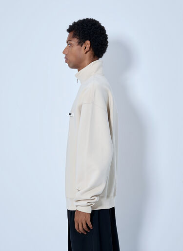 LN-CC® - Jacquemus: Le Camionneur Gros Grain Sweatshirt - Beige Jacquemus Le Camionneur Gros Grain Sweatshirt Beige jac0166004