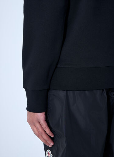 Moncler Logo Motif Sweatshirt Black mon0160030